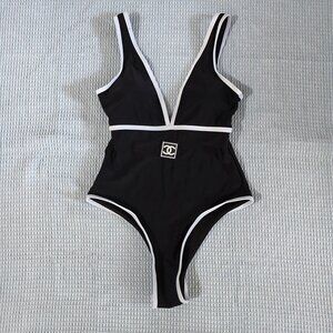CHANEL Black Swimsuit